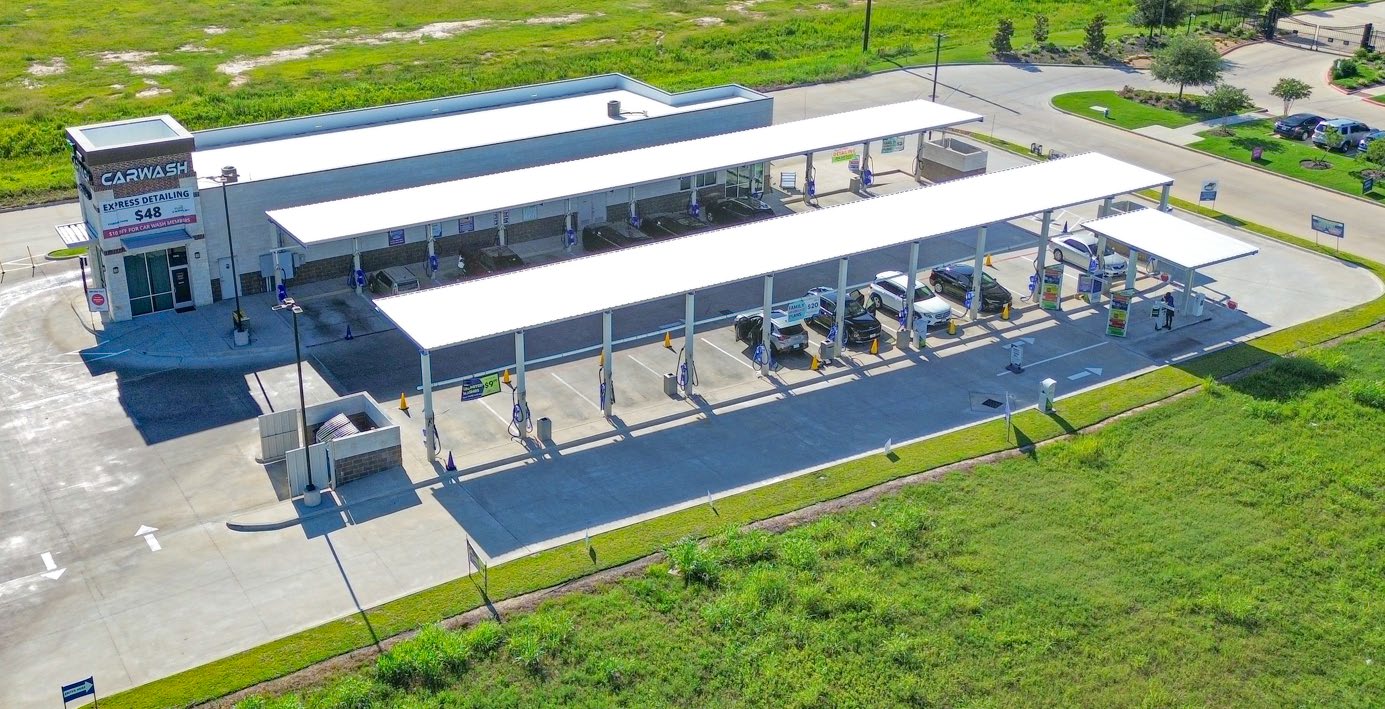 Mint Express Car Wash at 23040 Morton Ranch Rd, Katy, TX 77449