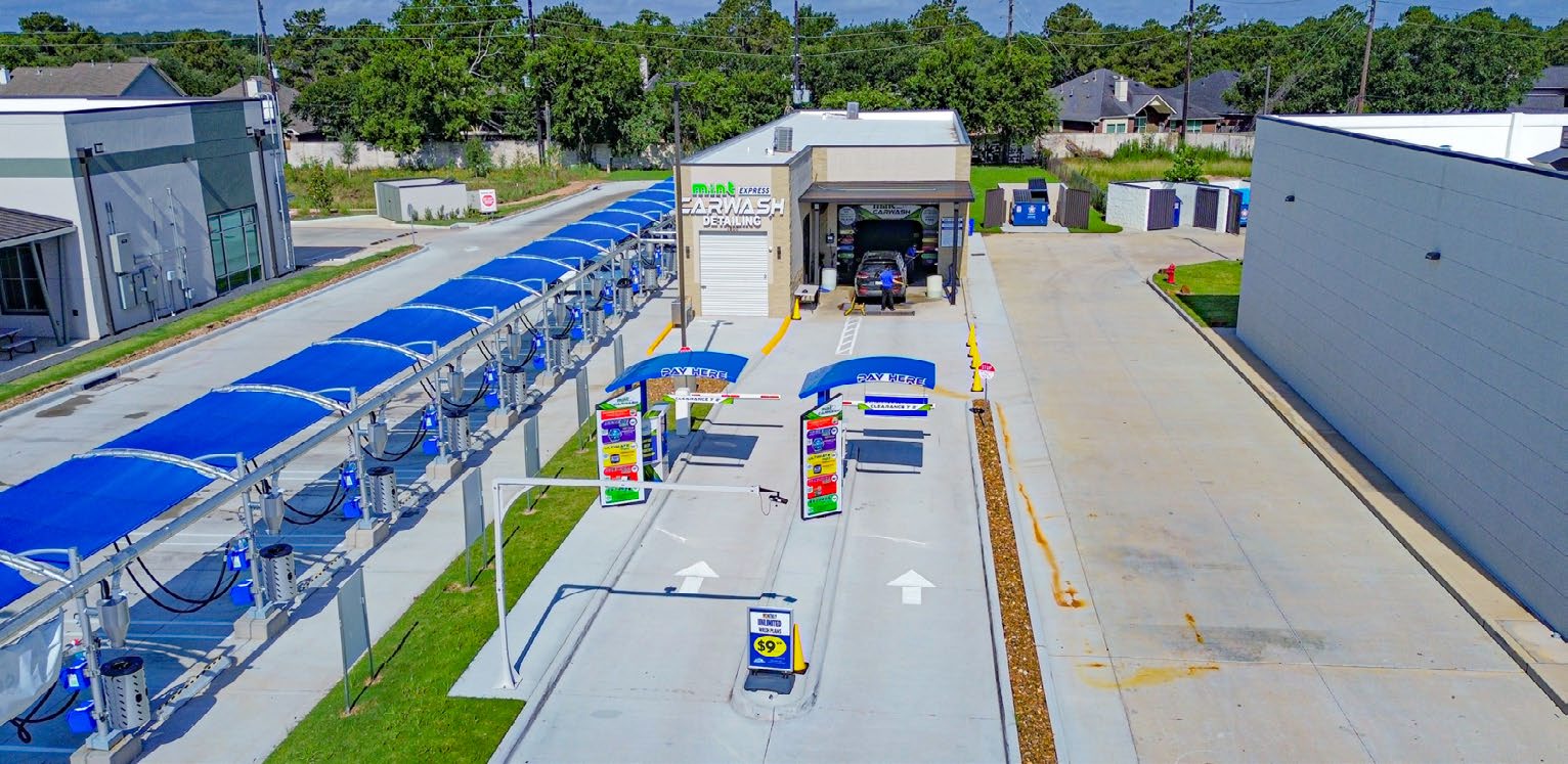 Mint Express Car Wash at 1400 W Grand Pkwy S, Katy, TX 77494