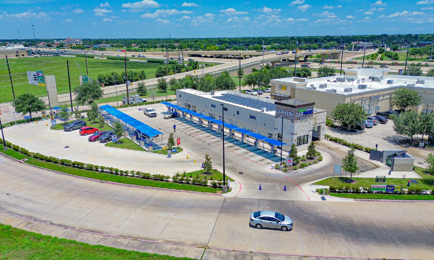 Mint Express Car Wash at 10940 Discovery Bay Dr, Pearland, TX 77584